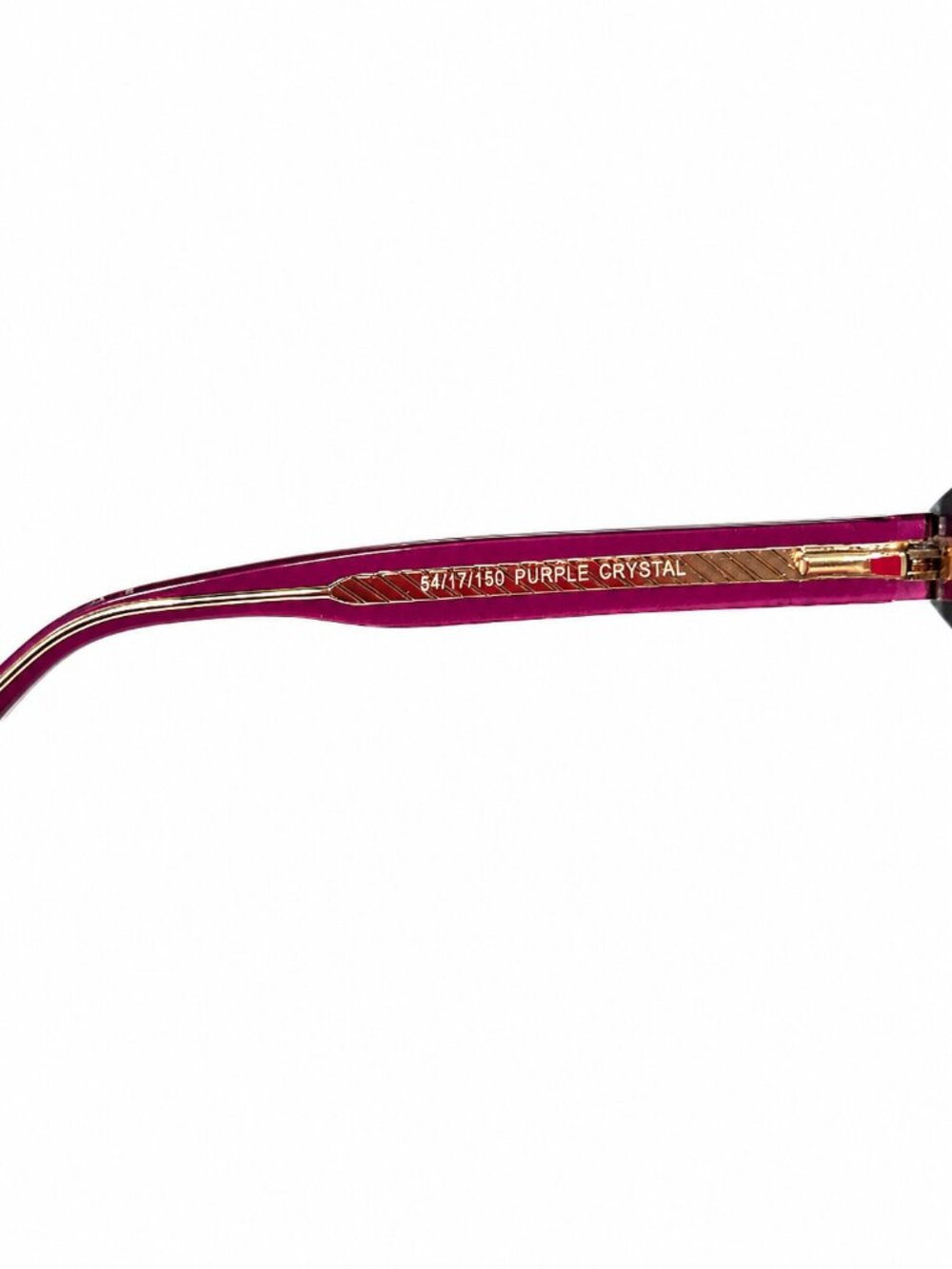 Enhance EN4488 Purple Crystal 54-17-150 Eyeglass Frames - Picture 4 of 10